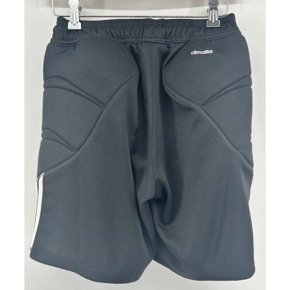 Adidas Climalite Padded Soccer Goalkeepers Shorts Black Men's‎ Size Small